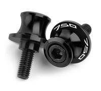 TREONK Diabolos Moto - Paire de M10*1,25 Pions de Bras Oscillant Diabolos Le Mans Support de Montage Béquille ou Stand D'atelier pour Z750 Z 750 2007-2017(Ne convient pas pour Z750 2018-2024)