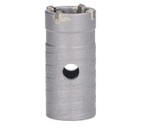 Trépan à Paroi Mince Carbone, Foret à Percussion Électrique, 35 mm, Argent - Durabilité Carbure, Découpe Rapide, Perçage Béton et Briques