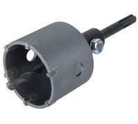 wolfcraft 5481000 - Trépan Béton SDS PLUS - Diamètre 83 mm - Filetage M16 - Avec Foret Centreur Ct Diamètre 8 mm