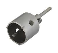 Wolfcraft Trépan béton 8914000 Ø 68 mm spécial cross électricité