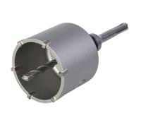 Trépan CT avec axe pilote SDS-Plus - wolfcraft - Diamètre 68 mm - Profondeur de coupe 46 mm, Foret Centreur - 5483000