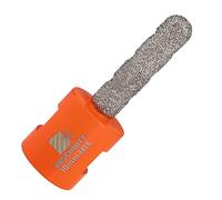 Trépan de Fraisage Diamantée 10mm - BRSCHNITT pour Agrandir Trous Dans Carrelage Porcelaine Marbre Céramique Granit