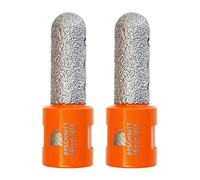 Trépan de Fraisage Diamantée 15mm - BRSCHNITT pour Agrandir Trous Dans Carrelage Porcelaine Marbre Céramique Granit (2 pièces)
