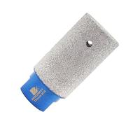 Trépan de Fraisage Diamantée 30mm - BRSCHNITT pour Agrandir Trous Dans Carrelage Porcelaine Marbre Céramique Granit Filetage M14 pour meuleuse d’angle