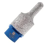Trépan de Fraisage Diamantée - BRSCHNITT Fraise au diamant 10-25mm x M14 trépan diamant Pour agrandir le façonnage rond biseauté existant en porcelaine, céramique dure, granit, marbre