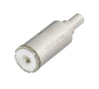 wolfcraft 5924000 - Trépan Diamant "Ceramic" - Diamètre 25 mm - Queue Diamètre 10 mm avec Foret de Centrage