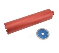 Trépan diamant SustVita de 4 pouces, longueur 450 mm pour perçage humide/sec avec filetage 5/8-11 pouces, un carottier pour béton, marbre et maçonnerie