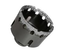 Trépan Diamanté M14 D.83 x Ht. 35 mm - Scie Cloche Professionel - Carrelage, Grès Cérame, Faience, Marbre, Granit - Diamwood