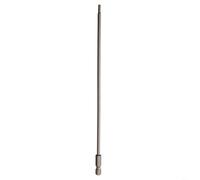 trépans Jeu d'embouts de tournevis magnétiques en acier allié, longueur 200 mm, for tournevis T10-T30, compatibles avec perceuses électriques et outils à main, 6 pièces(T 10)