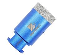 Trepans Pour Carrelage 32mm - BRSCHNITT Trepan Diamant m14 pour Perçage à sec en Porcelaine Carrelage Granit Marbre