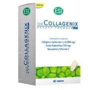 Trepatdiet-Esi Collagenix Lift 60 comprimés - Complément alimentaire collagène marin type I et III, acide hyaluronique, resveratrol, vitamine C, zinc, cuivre