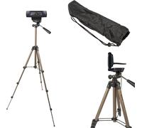 Trépied 1,05 m 19 W pour Webcam Compatible avec Logitech C920 Brio 4K C925e C922x C922 C930e C930 C615 Microsoft caméra Webcamstativ Halterung Halterung Support