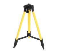 Trépied à Niveau à Bulle 1,2m en Acier Nylon, Support Jaune | Alignement Précis avec Fiole Intégrée, Tiges Extensibles, pour Chantier et Rénovation Domestique