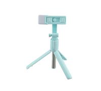 Trépied à selfie sans fil, rotation à 360 degrés avec lumière de remplissage, obturateur à distance, extensible de 70 cm pour iPhone, Xiaomi, Huawei, noir