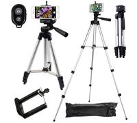 Trépied Ajustable pour Appareil Photo GoPro Caméra et Smartphone 4 en 1