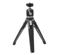 Trépied Appareil Photo DSLR Mini Portable, Support de Montage Téléphone 360° Rotatif, Charge 4kg, Vis 1/4 Pouce en Aluminium - Stabilisateur Léger et Antidérapant, pour Caméra