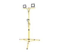 Trépied avec 2 projecteurs LED 100W - ECOLIGHT - Jaune - IP65