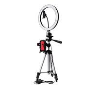 Trépied avec éclairage annulaire Led, lampe de Studio pour photographie, Youtube, maquillage, téléphone, Selfie