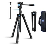 Trépied Carbone SIRUI Traveler X 152 cm-Léger 0.9 kg, Rotule Fluide Panoramique 360°, Colonne Centrale Réversible, Pieds Repliables, Charge Max 5 kg