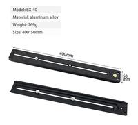 Trépied d'appareil photo Yajia 38mm/Manfrotto 50mm,plaque de dégagement rapide,objectif téléobjectif,support de support pour adaptateur de rail coulissant long - Type B400-50