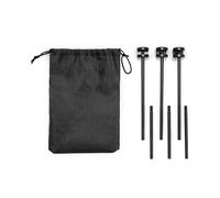 Trépied de barbecue en alliage d'aluminium robuste pour barbecue en plein air sur feu de camp ouvert