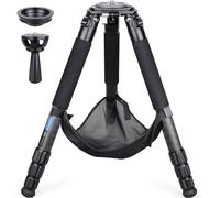 Trépied de Bol Robuste, Fibre de Carbone 10 Couches, trépied de caméra Ultra Stable ARTCISE AS90C avec Bol de 75 mm et Adaptateur, Tube de Jambe de 40 mm, Charge maximale de 88 lb/40 kg