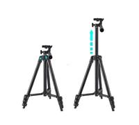 Trépied de bureau - INF - Argent - Alliage d'aluminium - Rotation 360° - Antidérapant