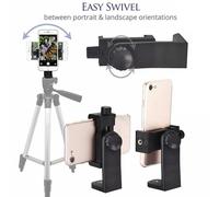 Trépied de bureau rotatif à 360 degrés, support de pince rotatif + obturateur sans fil universel adapté aux smartphones, nouveau
