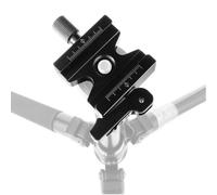 Trépied de caméra SLR, plaque de chargement rapide, support à Clip en alliage d'aluminium, Base PTZ, plaque Macro à dégagement rapide, siège de serrage, CL-50LS