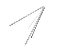 Trépied de Camping Réglable en Alliage D’aluminium pour Cuisson | Acier Inoxydable, Chaîne Suspendue pour Marmite, Structure à Trois Pieds, Cuisson au Feu et Barbecue