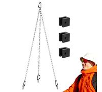 Trépied de camping - Trépied du gril extérieur, cuisinière en pot suspendue | Trépied BBQ portable pour cuisiner sur le feu, équipement réglable léger pour pique-nique, bushcraft, survie, épreuves d'a