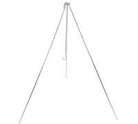 Trépied de feu de camp à 4 sections, alliage d'aluminium, 106 cm