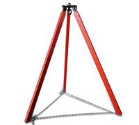 Trépied de levage - Cadre de support de grue électrique manuel portable, capacité de charge 1t-3t (500 kg), hauteur réglable de 1,2 m à 2 m