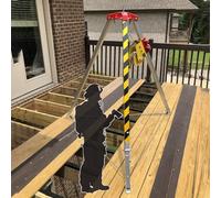 Trépied de levage portable avec dispositif autobloquant pour opérations de sauvetage et espaces confinés