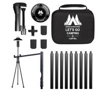 Trépied de lumière annulaire - Support de lumière de bureau | Ensemble extérieur réutilisable pour appareil photo, lampe de poche, smartphone, unité de jeu de stabilité flexible pour lampe de bureau