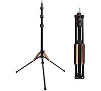 Trépied de lumière - FOSOTO - 192 cm - Pliable - Aluminium - Charge 4 kg