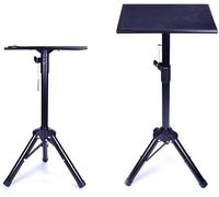 Trépied de magie en métal noir pour table de magie, tours de magie, gros plan, accessoires de gimmick magiques réglables en hauteur facile à transporter pour magiciens