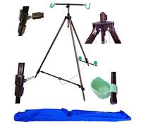 Trépied de pêche surfcasting chevalet de mer plage ressort