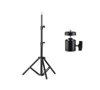 Trépied De Projecteur, Hauteur Réglable 110 Cm Et 160 Cm | Équipé D'une Vis 1/4 For Une Utilisation En Photographie(110cm-head)