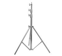 Trépied de Studio Photo Robuste en Acier Inoxydable de 2,8 m, Grand Support Solide for boîte à lumière et Spot LED(One)