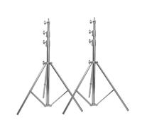 Trépied de Studio Photo Robuste en Acier Inoxydable de 2,8 m, Grand Support Solide for boîte à lumière et Spot LED(Two)
