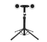 Trépied de Suivi Automatique du Visage avec Lumière de Remplissage, ES-B181 Bluetooth, Rotation à 360°, Support de Téléphone pour Suivi du Visage et du Corps avec Télécommande,