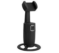 Trépied de suivi automatique pour téléphone - Support de téléphone - Support de téléphone pour appareil photo - Rotation à 360 degrés - Noir