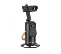 Trépied de suivi automatique - Support rotatif intelligent, support de suivi du visage, support de filmage sans fil, système de stabilisation rechargeable | Création de contenu mains libres pour