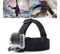 Trépied de support de casque, sangle de tête, sangle de ceinture, support de montage pour Go Pro Hero 5 4 3 2 pour Xiaomi Xiomi Yi SJ4000 Eken H8 caméra d'action
