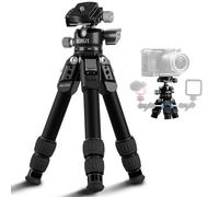 Trépied de table SIRUI AM-223S+G0 en fibre de carbone avec rotule panoramique 360°, léger et robuste