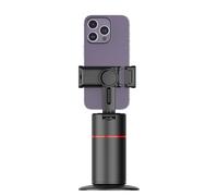 Trépied De Téléphone À 360 Degrés Moteur Rechargeable À 360 Degrés, Support De Smartphone Auto-Rotatif Réglable | Porte-Cellule De Bureau Portable pour Le du Visage De Prise De Vue Créateur De B