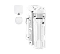 Trépied de téléphone avec télécommande, trépied de voyage | Support portable pour téléphone Selfie | Trépied d'appareil photo avec trépied flexible avec télécommande pour filmer, et