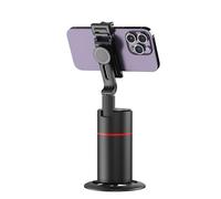 Trépied de téléphone de suivi automatique - Support de bureau rotatif universel avec batterie de 1200 MAh | Support de smartphone portable pour Vlog, enregistrement vidéo, création
