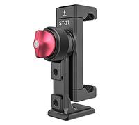 Trépied de téléphone en métal avec 3 Chaussures Froides et Port Arca, Adaptateur de trépied pour Smartphone à 360° pour iPhone 17 16 15 Samsung Support de téléphone Portable pour Bureau, vidéo